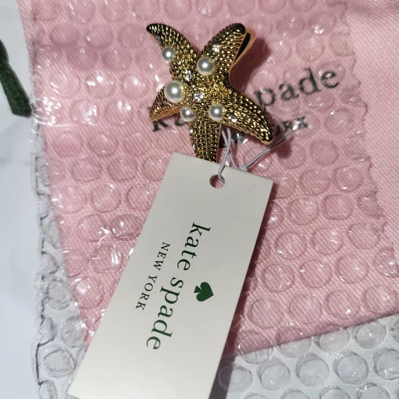 KATE SPADE • Sea Star Starfish Ring - Picture 5 of 12